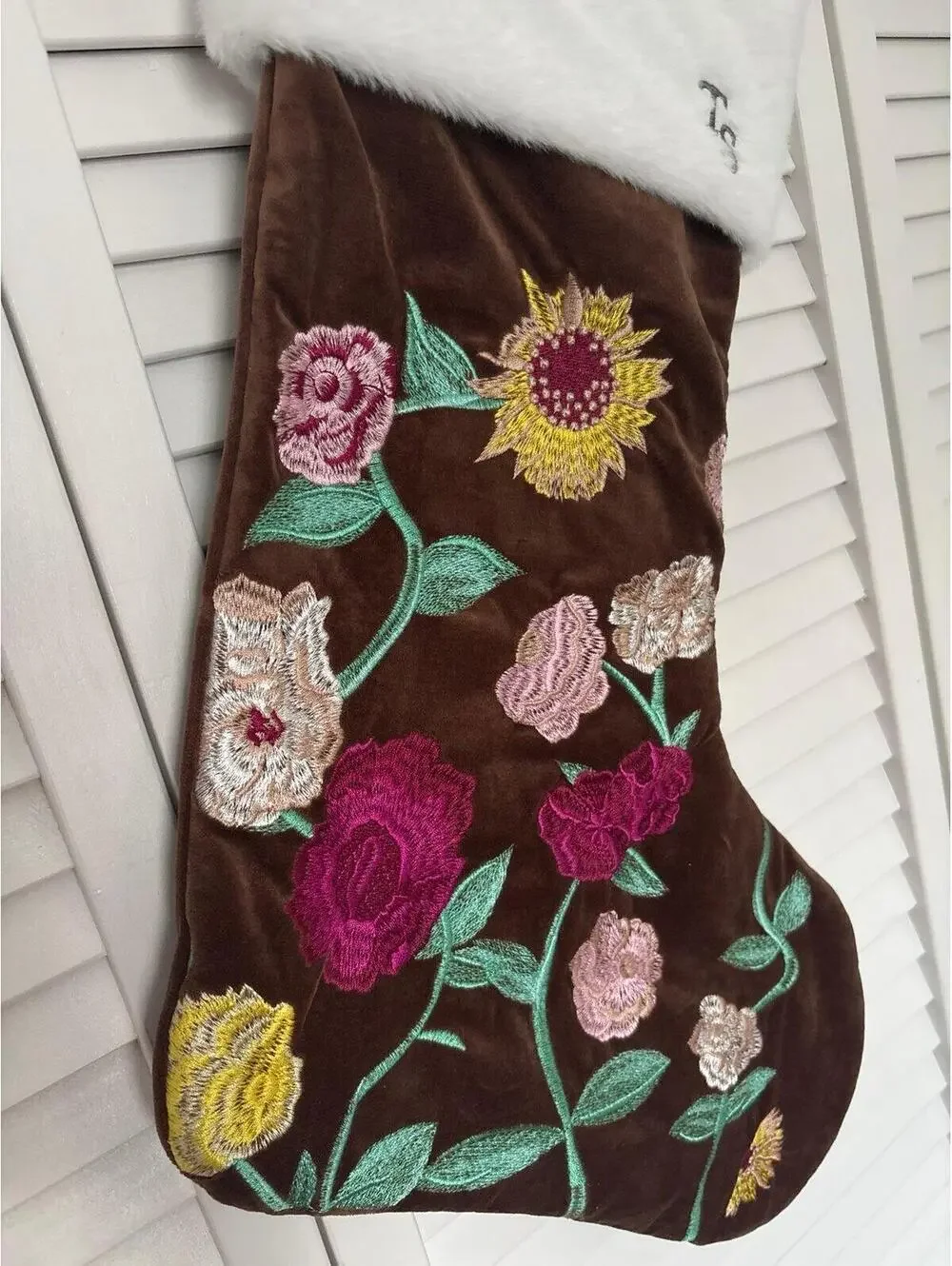 Taylor Swift Official Merch Eras Tour Piano Floral Stocking